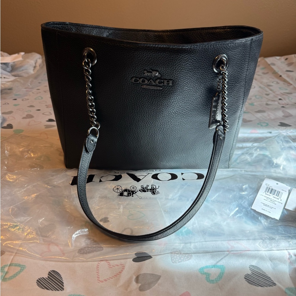 Coach Pebble Grain Leather Purse